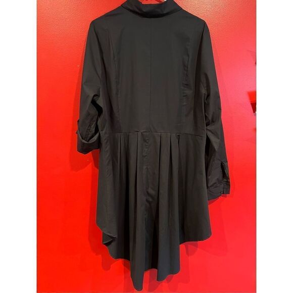 Lane Bryant Extreme Peplum Tunic Women’s Long sleeves with roll tabs Shirt - Picture 12 of 17